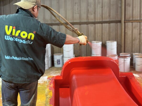 GUANGZHOU VISON INTERNATIONAL WATER PARK EQUIPMENT CO.,LTD fabrika üretim hattı