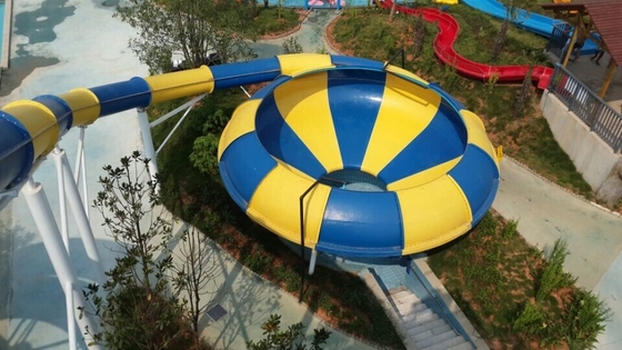 Guangzhou Vison Fiberglass Su Kaydırmaları Uzay Kupası HT-11 ile Ekstrem Eğlence