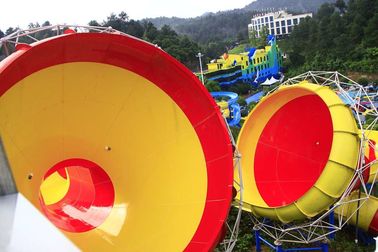 Özelleştirilmiş Fiberglas Klasik Tantrum Vadisi Su Parkı 1 Yıl Waranty Rides