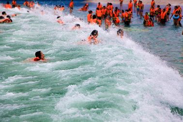 Yapay Büyük Tsunami Okyanus Su Dalga Havuzu Dalgalar Parkı 3 metre yüksekliğindeki vakum