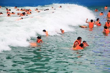 Yapay Ev Tsunami Okyanus Su Dalgaları Sörf Dalgaları ile Havuz Parkı 3 metre yüksekliğindeki vakum
