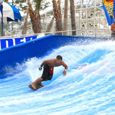 Aqua Play Flowrider Water Ride For Skateboarding Surfing Sport/ Fiberglass Water Slide