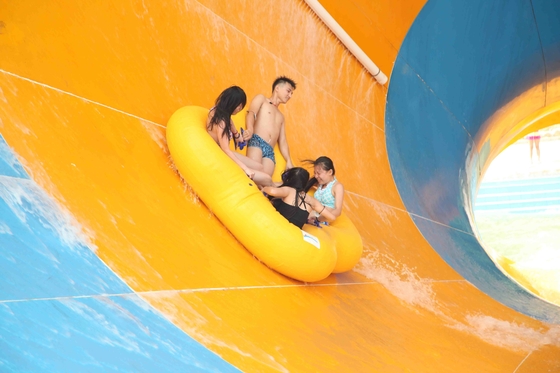 Fiberglass Commercial Adult Water Slide Exciting Games For Home Play , 16m Height