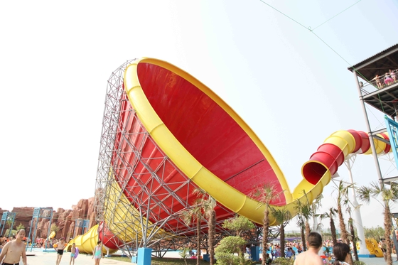 Water Park Equipment Super Tornado Water Slide Above Ground Pool Waterslide