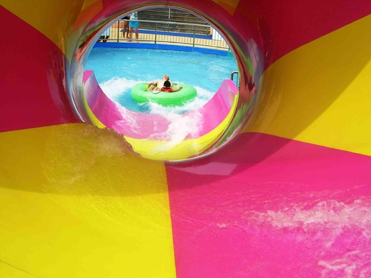 Fiberglass Commercial Family Water Slide For Home  , 16m Height