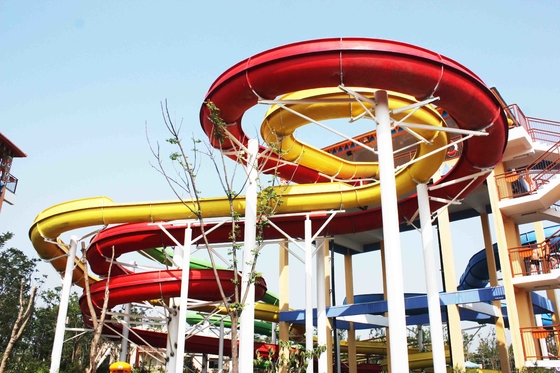 Outdoor Custom Water Slides Spiral Water Slide For Adults And Kids