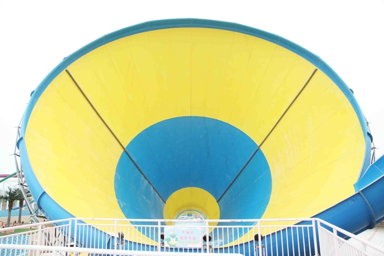 Small Fiberglass Water Slides for family interaction in kids water playground for Water Park