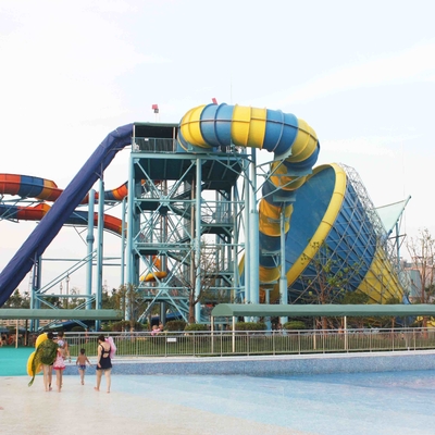Big Tornado Fiberglass Water Slides For Amusement Adventure Waterpark Equipment for Water Park