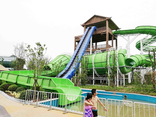 Commercial Anaconda Fiberglass Water Slides For Adventure Amusement Waterpark