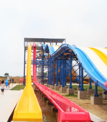 Outdoor Amusement Park Fiber Glass Free Fall Water Slide Equipment for Outdor Water Park
