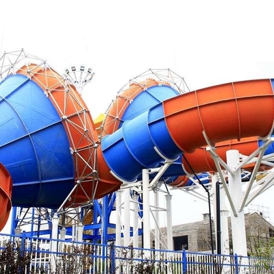 Family Game Fastest Water Park Water Slide , People Going Down Tantrum Water Slide