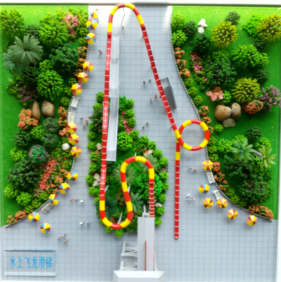 Strong QC Team Amusement Aquapark Water Dragon Water Roller Coaster  for Water Park