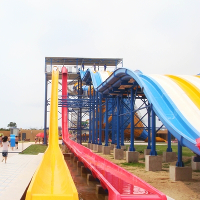 Colorful High Speed Adult Water Slide with Water Amusement Park Construction for Water Park