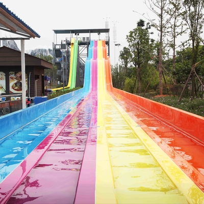 High Speed Fiberglass Water Slides / Adult Water Plastic Slide for Adventure Water Park
