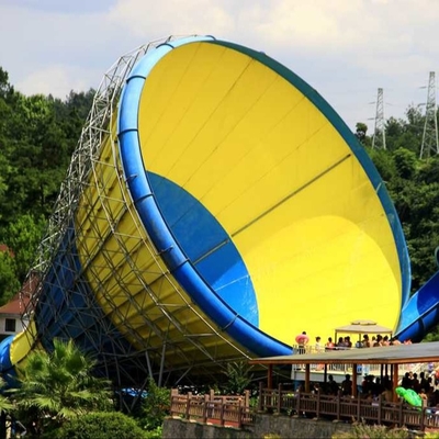 Attractive Large Tornado Water Slide Games Ashland / DSM Resin For Water Park