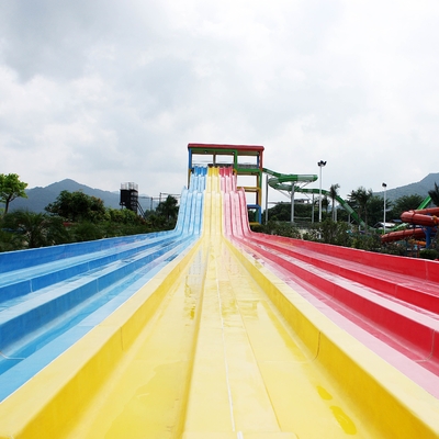 304 Stainless Steel Water Theme Park Waterslide for Hotel / Resorts Used