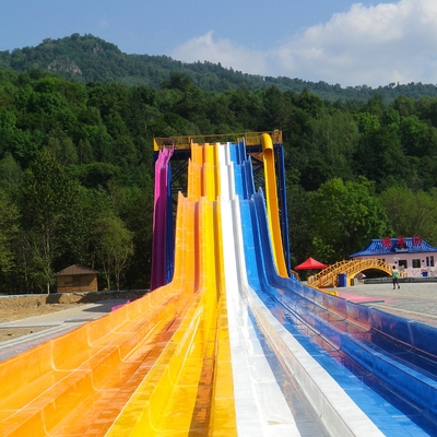 Hot Sale Outdoor Fiberglass Water Slides for Adult Used in Amusement Waterpark