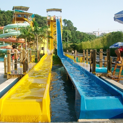 Outdoor Amusement Park Fiber Glass Free Fall Water Slide Equipment for Outdor Water Park