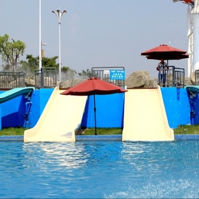 Fiberglass Kids' Water Slides , Commercial Water Slides for Resort Water Pool / Kids Water Park