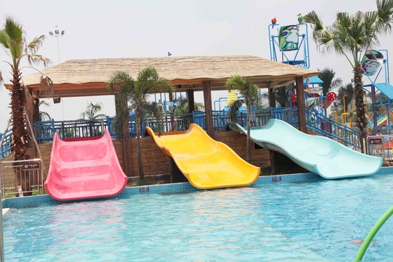 Özelleştirilmiş Çocuklar Su Kaydırağı Eğlence Park Oyunları Aile Etkileşimi İçin