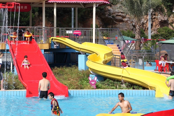 Customiazed Kids Fun Water Slide for Water Park / Fiberglass Water Park Equipment