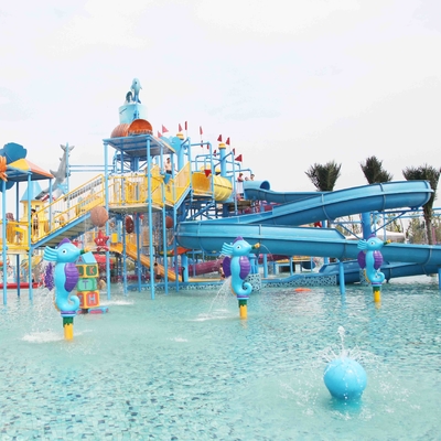 Gaint Water House Su Kaydıraklı Aqua Bahçesi Platformu Aile Eğlencesi İçin