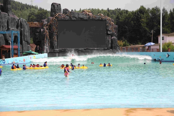 Tsunami Dalgası Su Parkı Aqua Parkında Aile Eğlencesi için Özel Dalga Makinesi 3 metre
