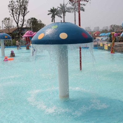 Different Style Spray Park Equipment , Fiberglass Splash Park Equipment