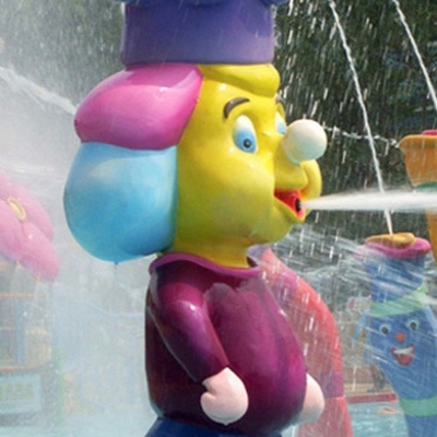 Fiberglass Aqua Park Equipment, Kids And Adults Water Game Aqua Play Structure for Water Park