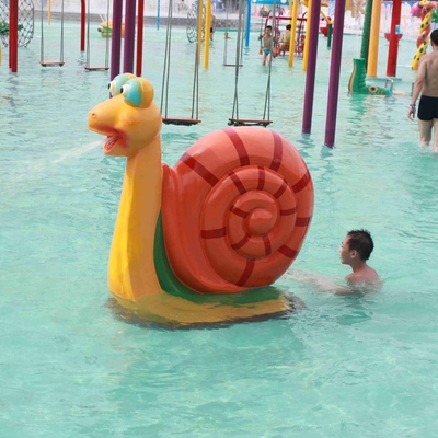 Su Snail Aqua Play, 1- 2 Kişilik Püskürtme Su Oyun Grupları Ekipmanları