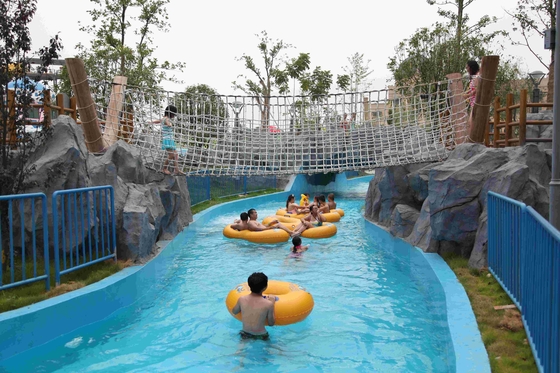 Dev Lazy River yüzme havuzu aile için ticari Lazy River ekipmanları