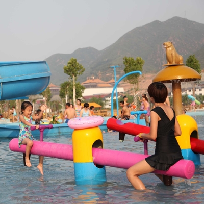 Commercial Fiberglass Duck Spray Park Equipment Children Outdoor Games for Water Park