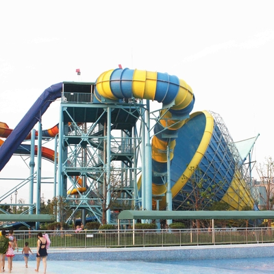 Tornado Garden Water Slide With 304 Stainless Steel Screw , 1100 M3 / H Water Supply
