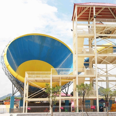 Tornado fiberglass water Pool slides for adult aqua park water sport