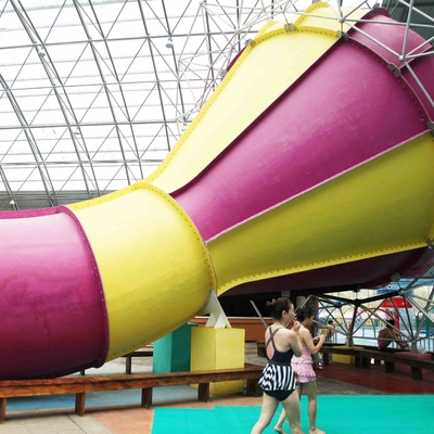 Children waterslide above ground pool water slide for family interactive water play