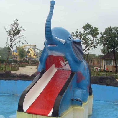 Cartoon Shaped Fiberglass Water Pool Slides for Mini Kids Water Park
