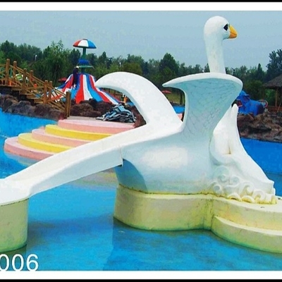 Çocuklar İçin Özel Cygnet Slayt Oyunu, Fiberglas Küçük Su Havuzu Slaytları