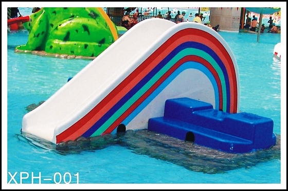Küçük Rainbow Köprüsü Kaydırağı, Çocuk Su Parkı Çocuk İçin Küçük Su Parkı Belgesi