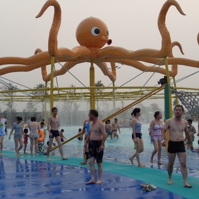 Customized Outdoor Octopus Spray For Aqua Play Water Park Items