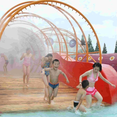 Outdoor Amusement Crab Maze Playground Equipment, Water Park Large Aqua Play