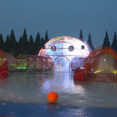 Crab Maze Of Large Aqua Water Park Play Outdoor Amusement Playground Equipment