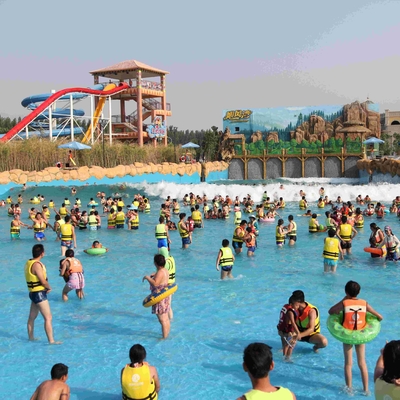 Tsunami Dalgası Su Parkı Aqua Parkında Aile Eğlencesi için Özel Dalga Makinesi 3 metre