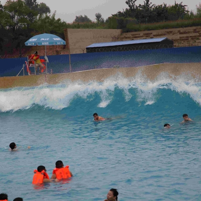 Yapay Ev Tsunami Okyanus Su Dalgaları Sörf Dalgaları ile Havuz Parkı 3 metre yüksekliğindeki vakum