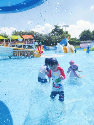 Kelebek Su Parkı Fizibilite Çalışması Çocuklar İçin Aqua Oyun Alanı Su Oyunu Ekipmanları Su Sıçratma
