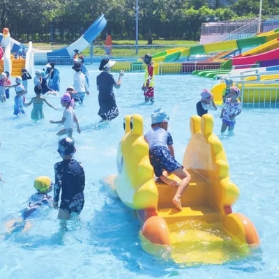 Kelebek Su Parkı Fizibilite Çalışması Çocuklar İçin Aqua Oyun Alanı Su Oyunu Ekipmanları Su Sıçratma