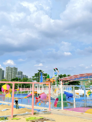 Su Parkı Fizibilite Çalışması Çocuklar İçin Aqua Oyun Alanı Su Oyunu Ekipmanları Su Sıçratma