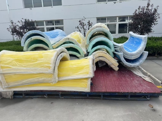 RTM Su Kaydırağı Ekipman Tasarımı Havuzlar İçin Fiberglas Kaydıraklar Vison Su Parkları