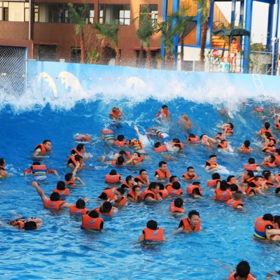 Yapay Büyük Sörf Tsunami Okyanus Su Dalga Havuzu Dalgalar Parkı 3 metre yüksekliğinde vakum