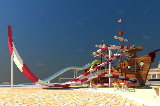 Alışveriş merkezi ile özel kapalı su parkı