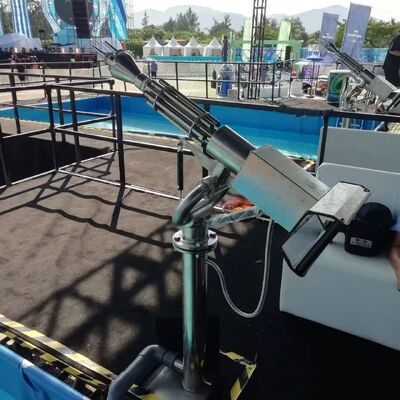 Paslanmaz Çelik Özelleştirilmiş Dalga Havuzu Su Tabancası Tatil Köyleri için Aqua Oyun Ekipmanı